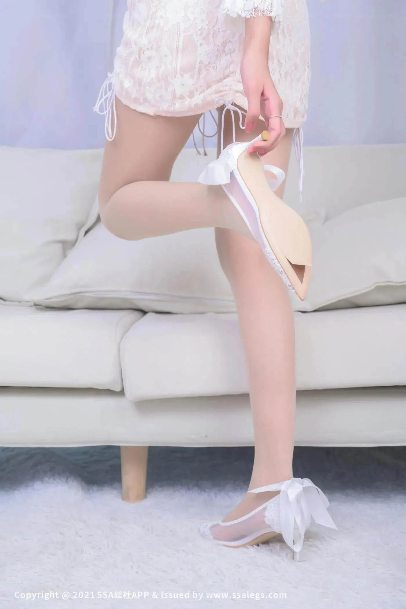 [SSA丝社]超清写真 NO.670 腿模可儿的肉色丝袜（上）[23] [55P]插图4